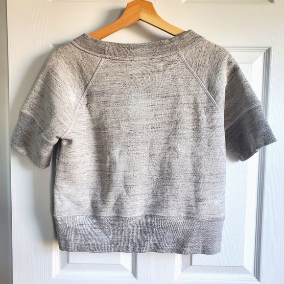 New Womens Dsquared2 Grey Cotton Distressed Crewneck Soft Sweatshirt Size L - Picture 3 of 7
